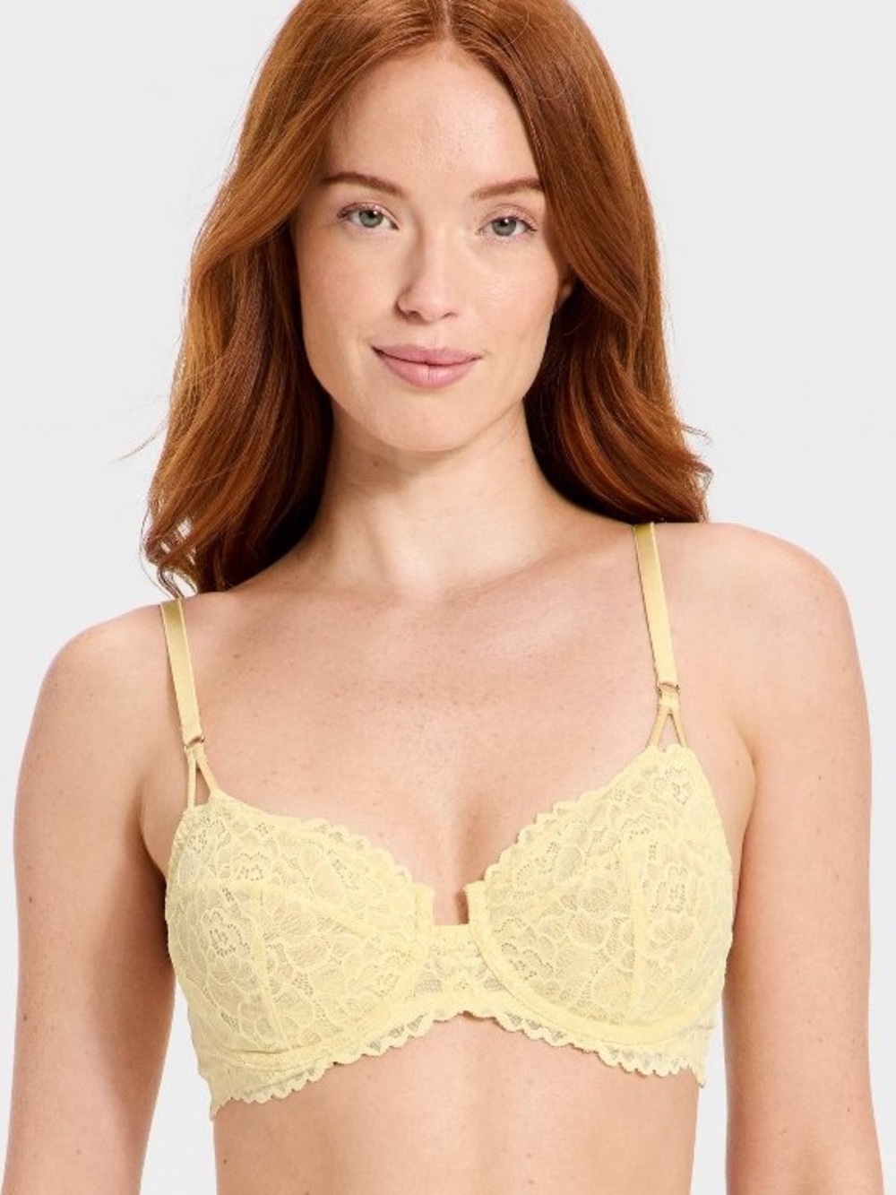 Women's Lace Unlined
Balconette Bra - Auden™ Yellow
36DD new
